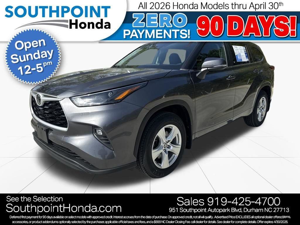 Used 2023 Toyota Highlander LE AWD/4WD image 3