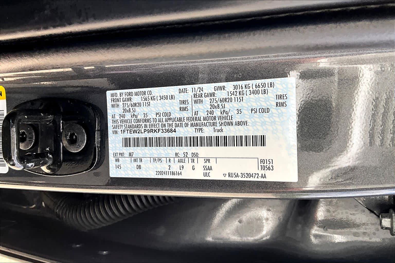 Used 2024 Ford F150 STX w/ Mobile Office Package AWD/4WD image 35