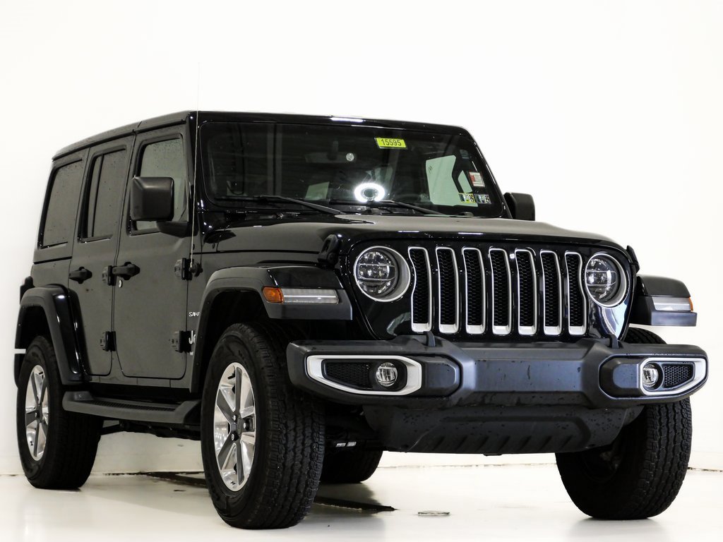 Used 2022 Jeep Wrangler Unlimited Sahara w/ LED Lighting Group