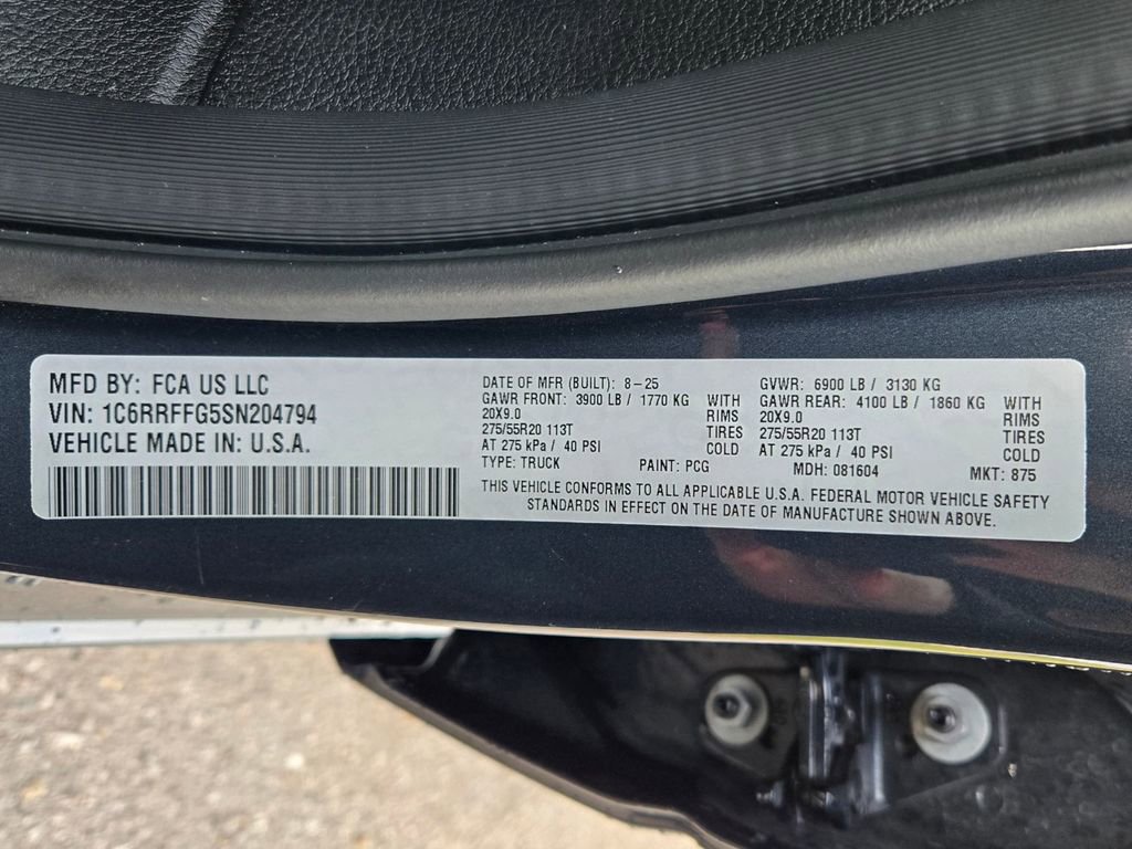 Used 2025 RAM 1500 Big Horn AWD/4WD image 34