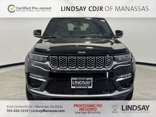 Certified 2023 Jeep Grand Cherokee Summit w/ Adv Protech Group IV AWD/4WD image 3