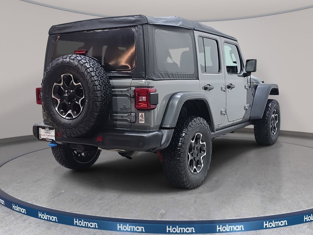 Used 2021 Jeep Wrangler Unlimited Rubicon 4xe w/ Steel Bumper Group image 6