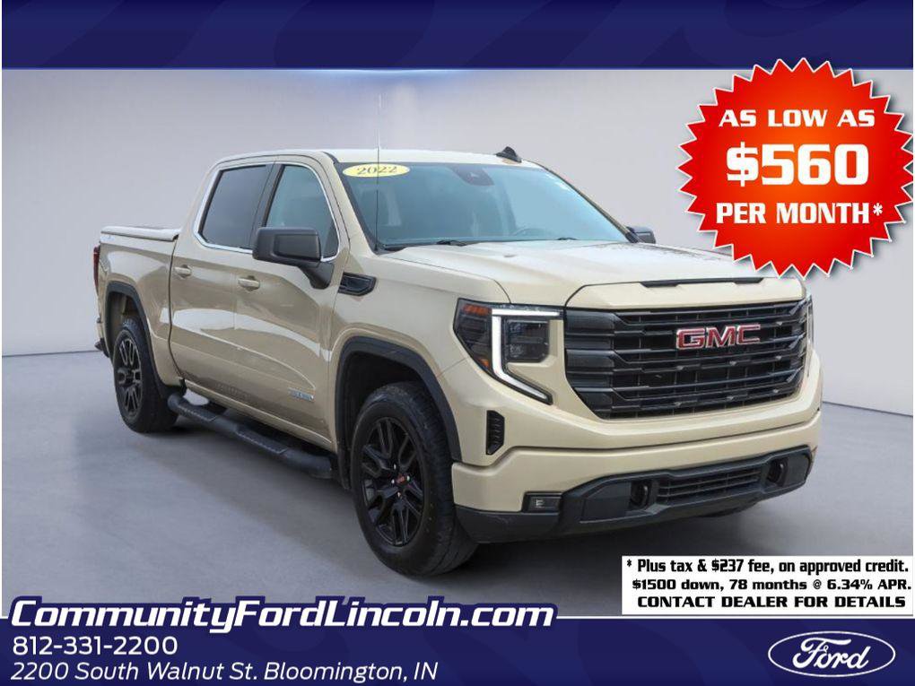 Used 2022 GMC Sierra 1500 Elevation image 1