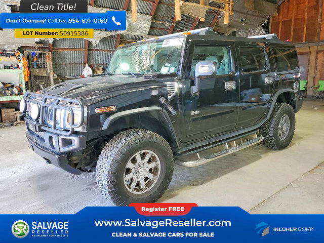 Used 2004 HUMMER H2 w/ Preferred Equipment Group AWD/4WD image 1