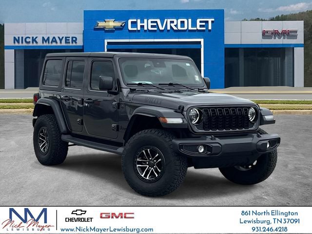 Used 2024 Jeep Wrangler Unlimited Sport AWD/4WD 360° Tour