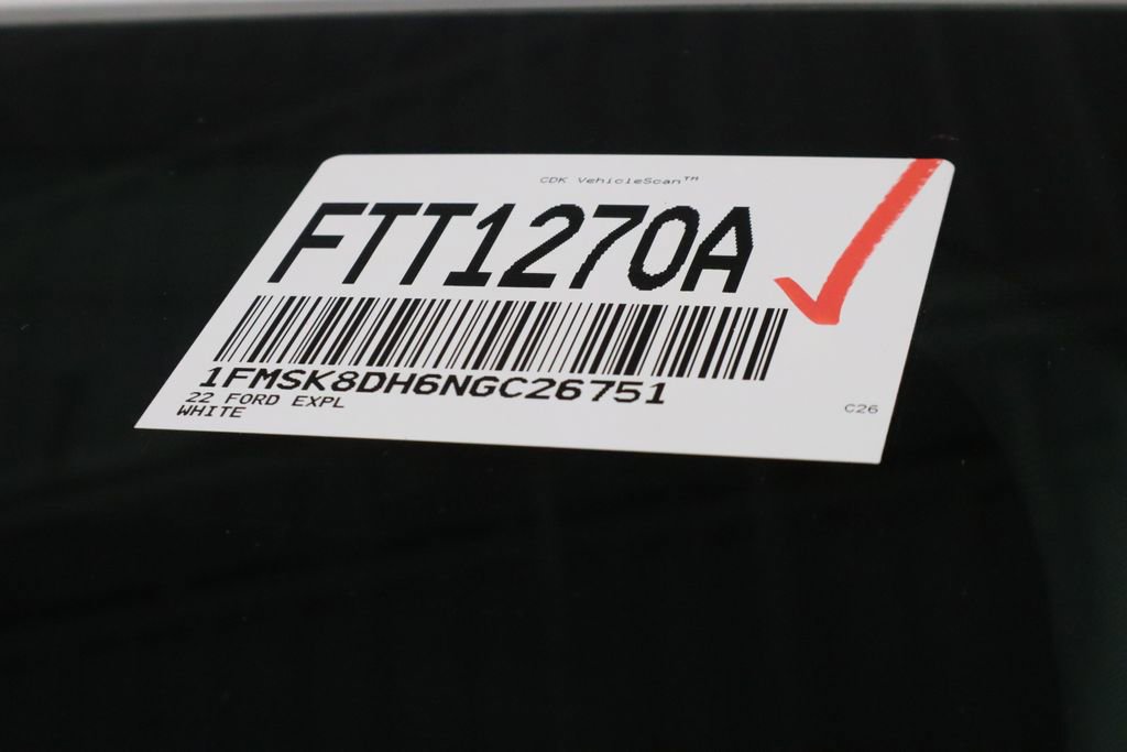 Certified 2022 Ford Explorer XLT w/ Equipment Group 202A image 36