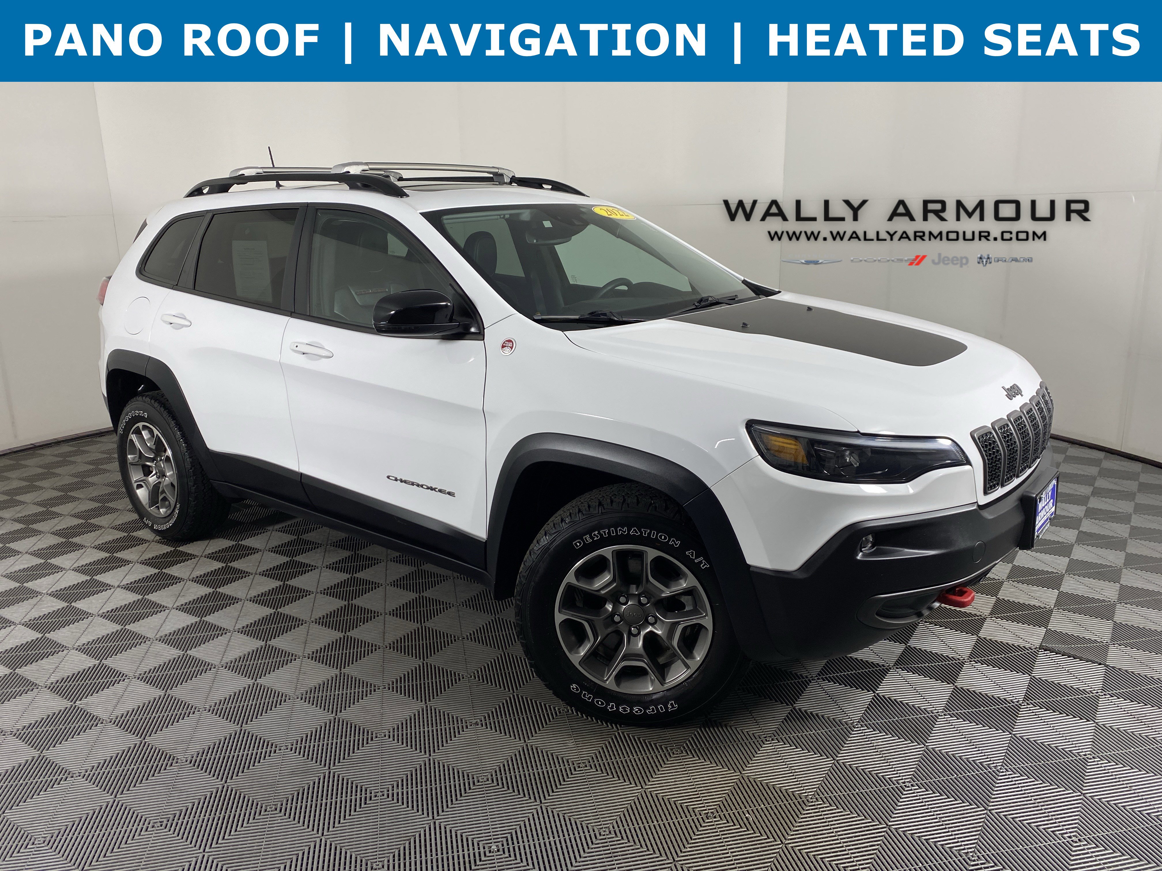 Used 2022 Jeep Cherokee Trailhawk w/ Sun, Sound & Nav Group