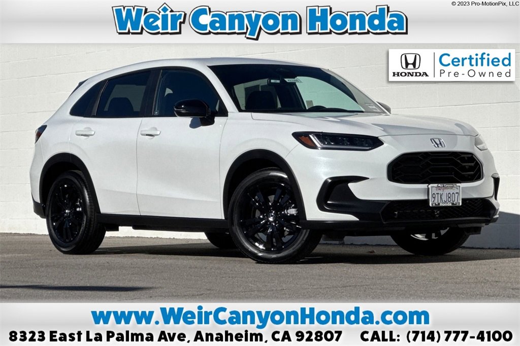 Certified 2026 Honda HR-V Sport