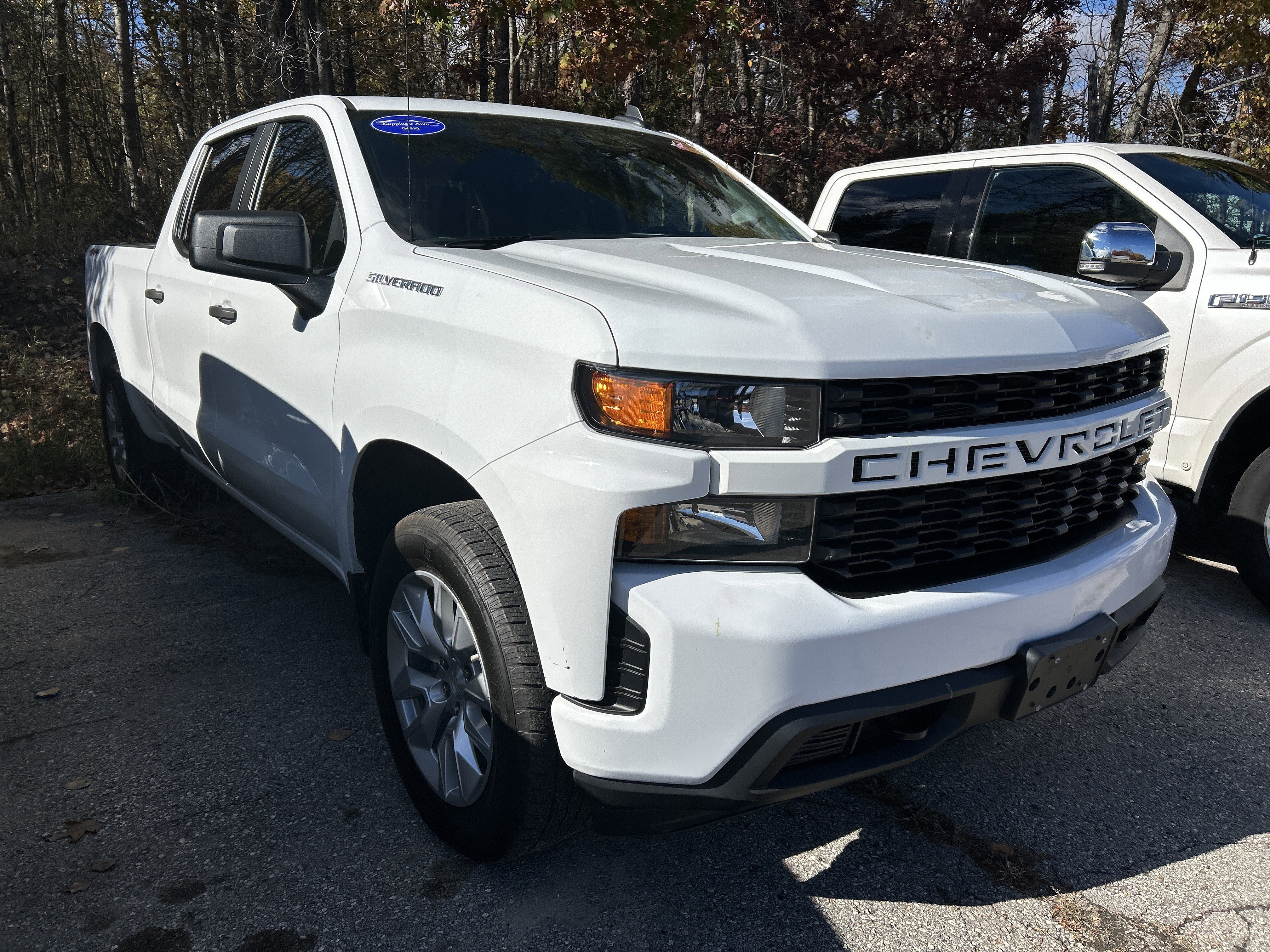 Used 2021 Chevrolet Silverado 1500 Custom w/ LPO, Dark Essentials Package