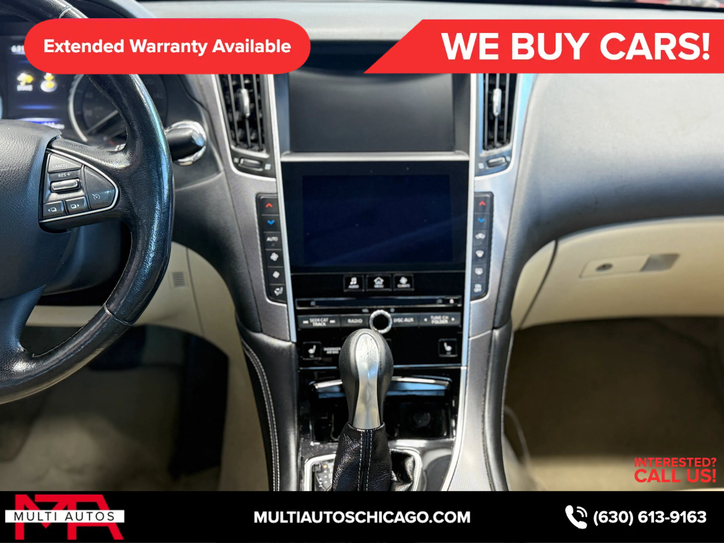 Used 2015 INFINITI Q50 Premium w/ All Weather Package image 18