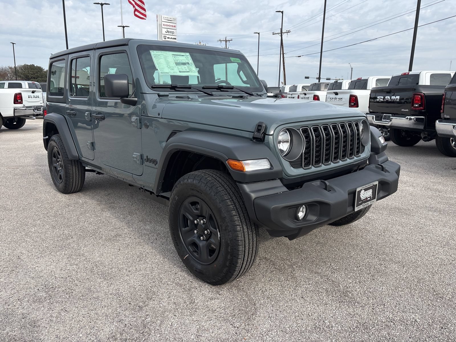 New 2026 Jeep Wrangler Unlimited Sport AWD/4WD image 8