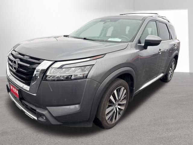 Used 2022 Nissan Pathfinder Platinum w/ Cargo Package image 1