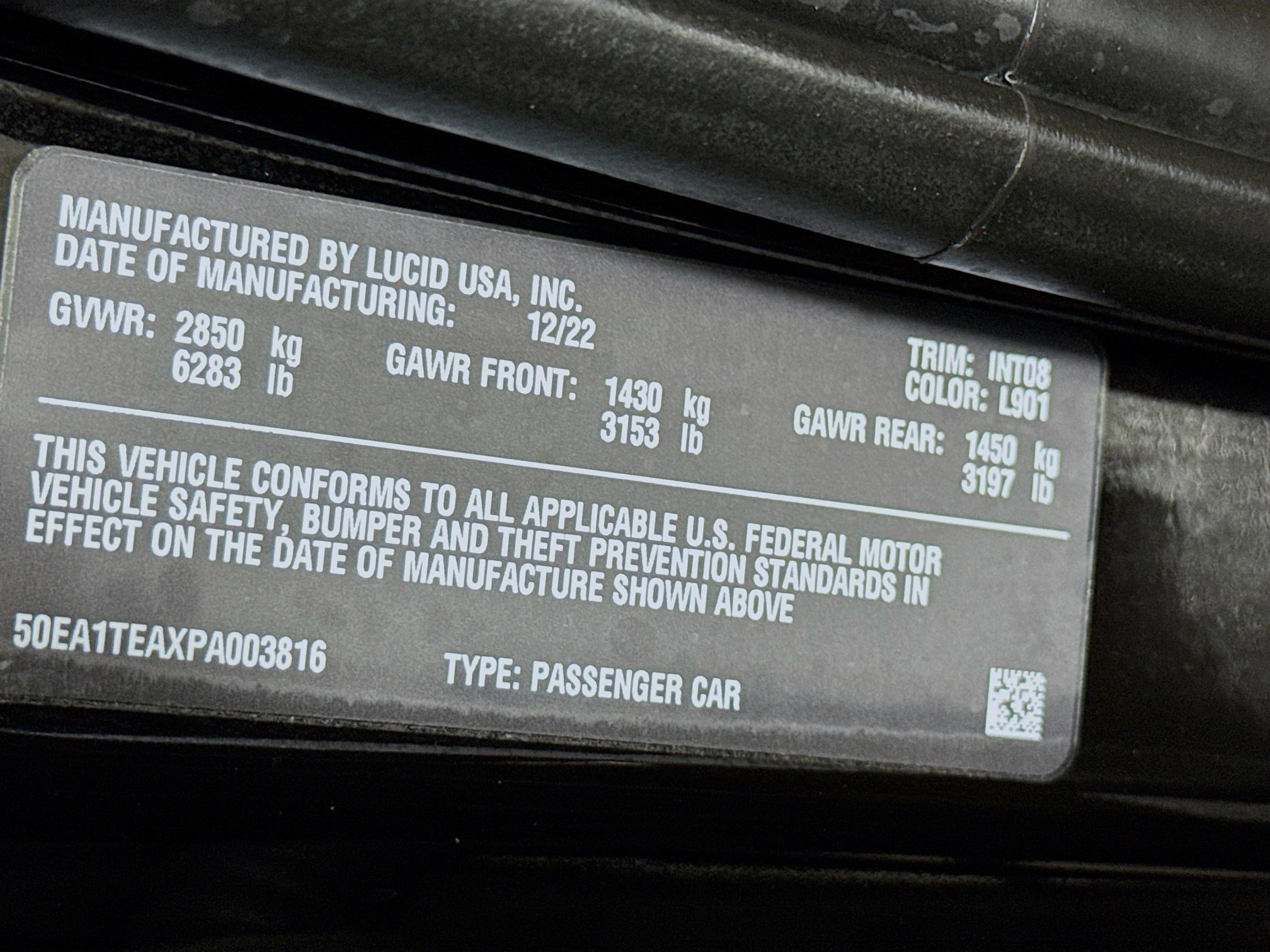 Used 2023 Lucid Air Touring image 40