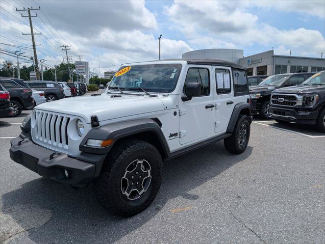 Certified 2023 Jeep Wrangler Unlimited Sport