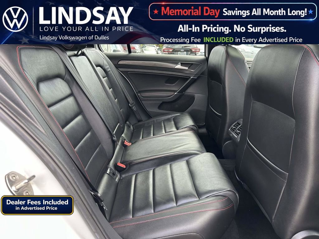 Used 2018 Volkswagen GTI SE w/ SE Leather Package FWD image 13
