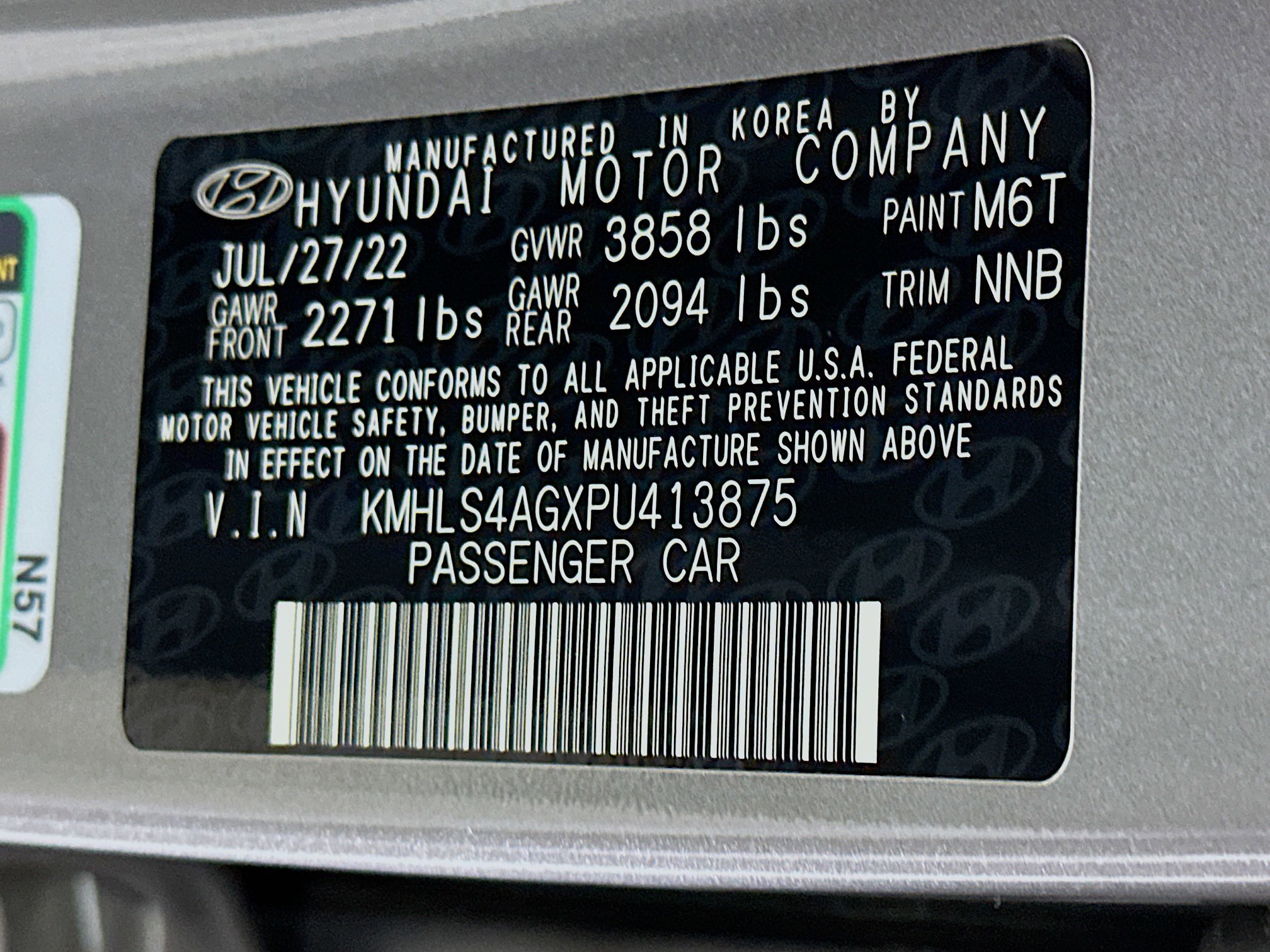 Used 2023 Hyundai Elantra SEL w/ Convenience Package FWD image 12
