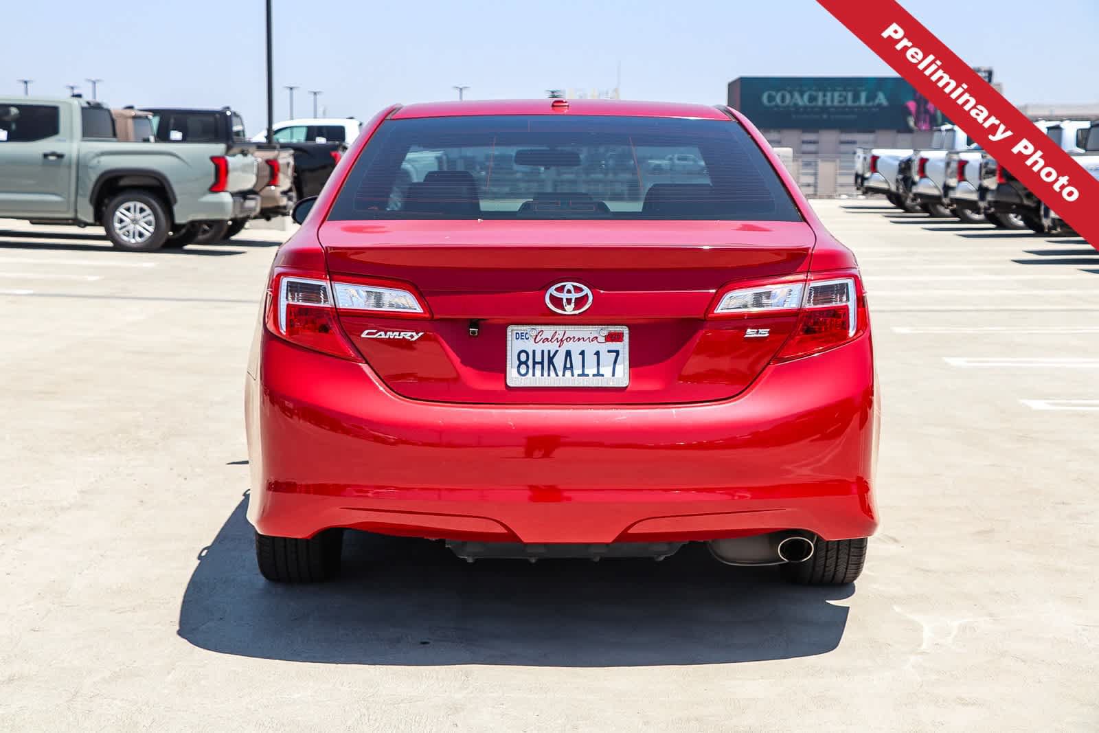 Used 2012 Toyota Camry SE FWD image 7