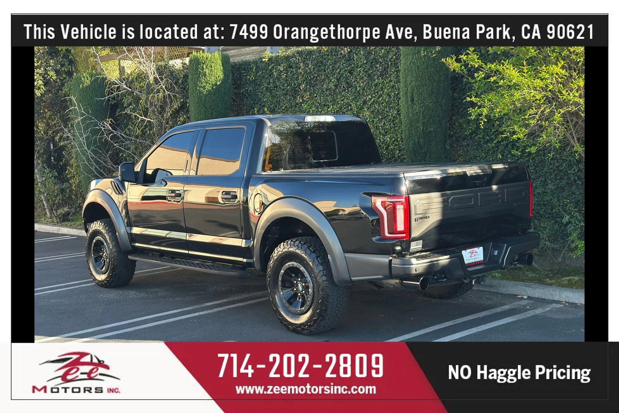 Used 2018 Ford F150 Raptor w/ Equipment Group 801A Mid AWD/4WD image 11