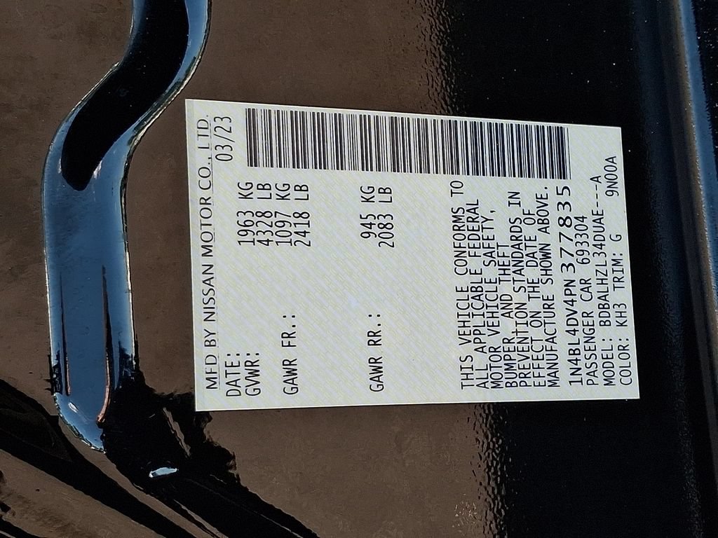Certified 2023 Nissan Altima 2.5 SV w/ SV Premium Package FWD image 26
