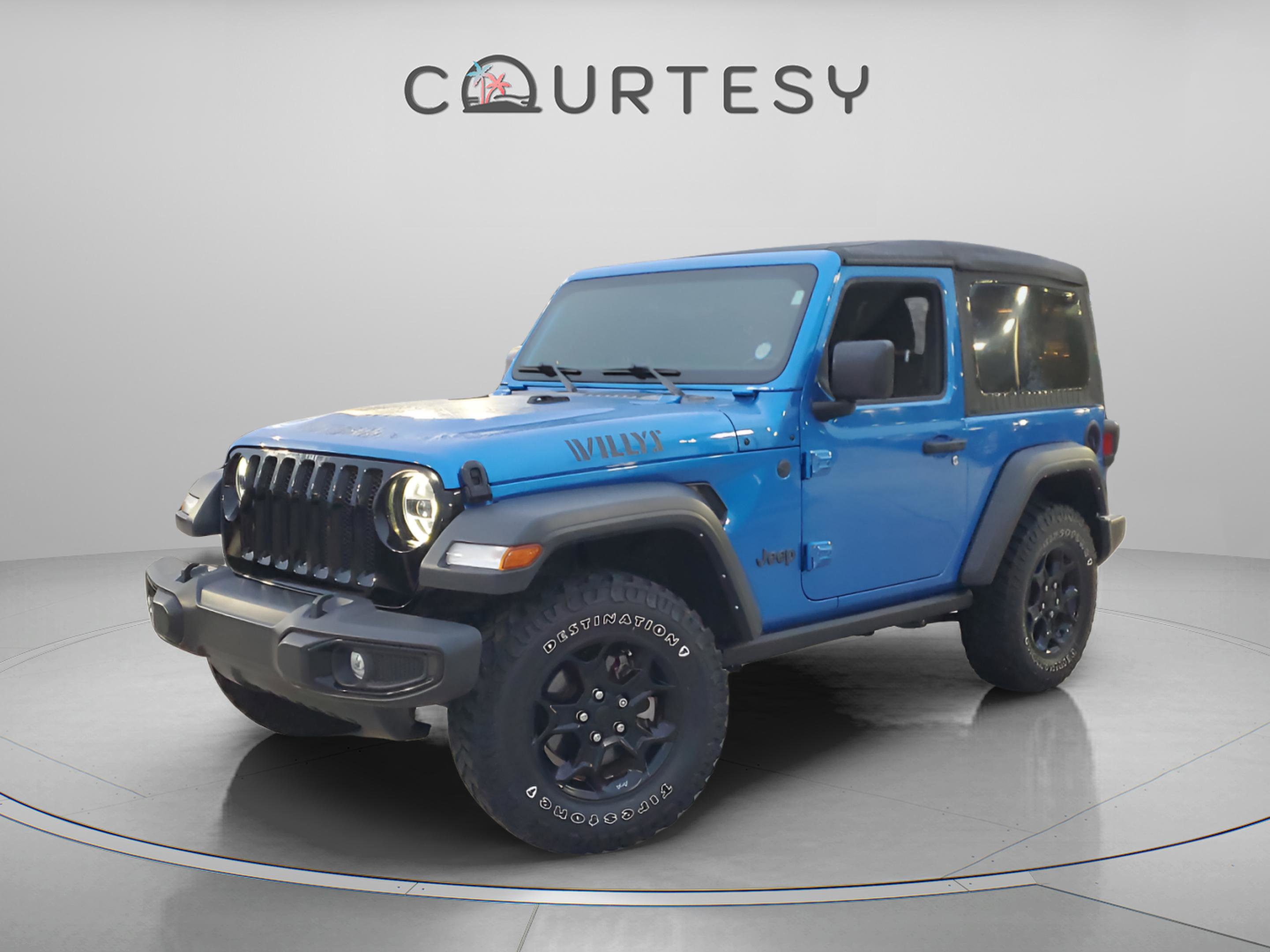Certified 2023 Jeep Wrangler Willys image 1