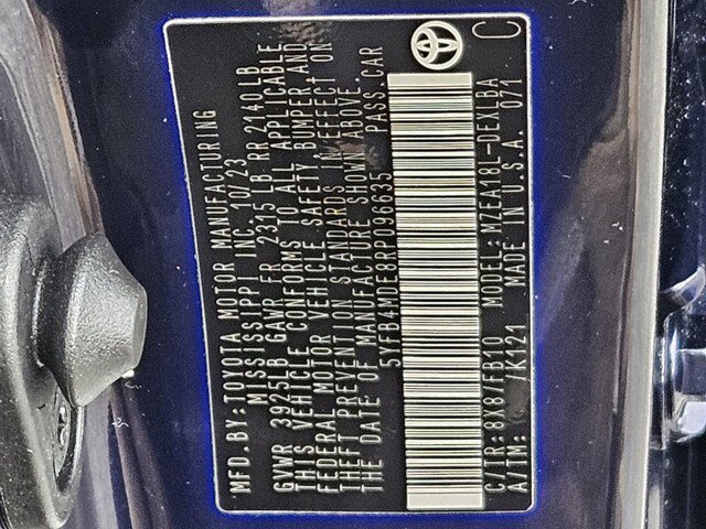Certified 2024 Toyota Corolla LE FWD image 27