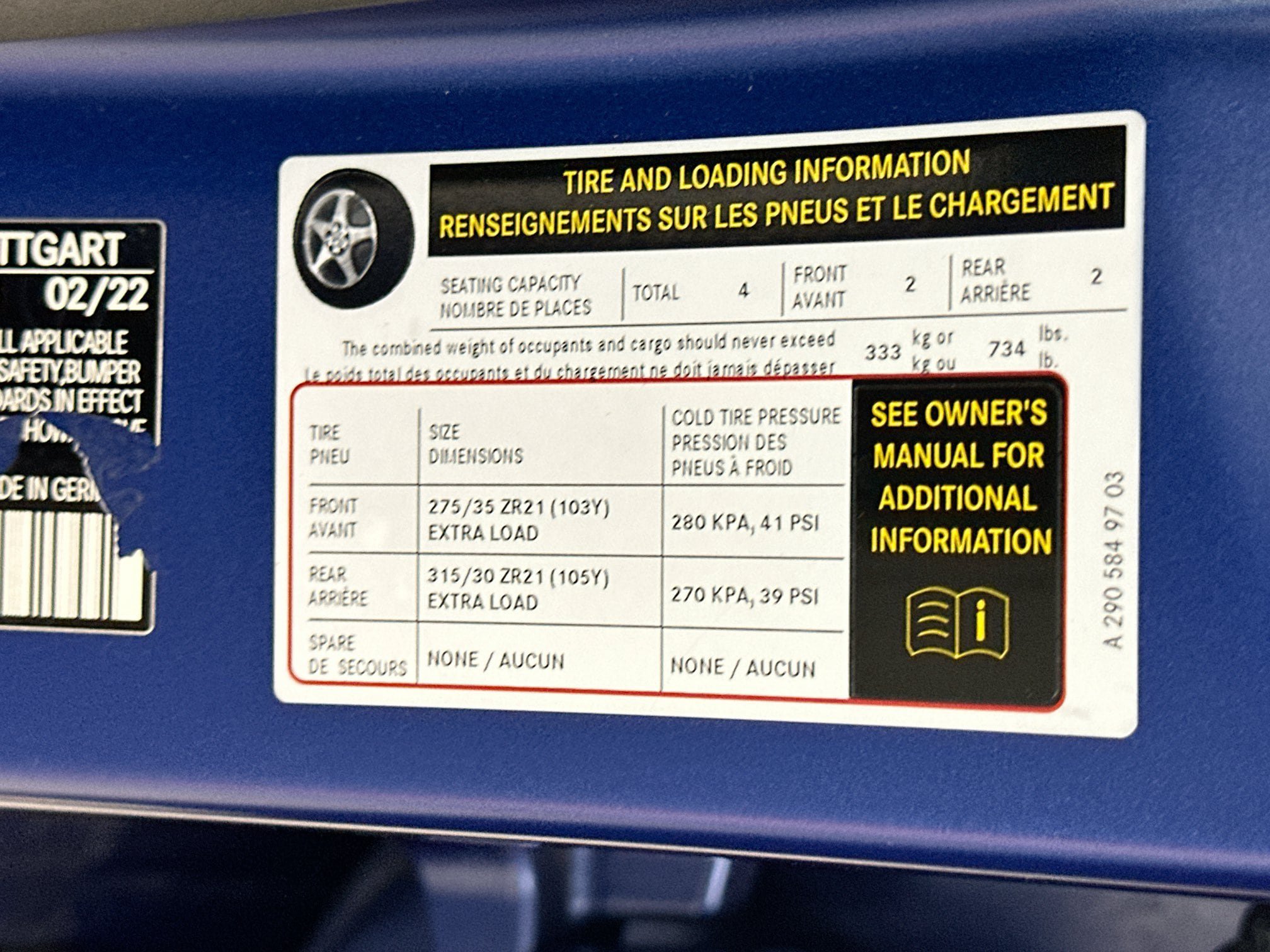 Certified 2022 Mercedes-Benz AMG GT 53 w/ Executive Rear Seat Package image 41