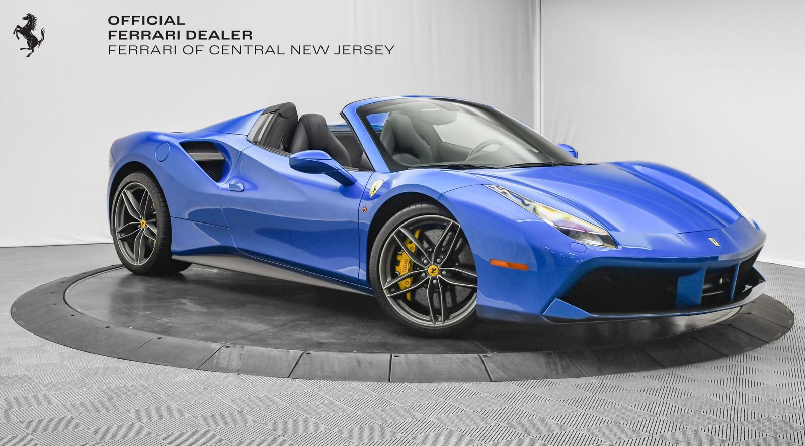 Used 2018 Ferrari 488 Spider Blu Corsa