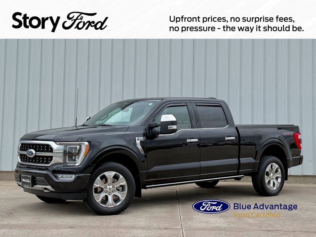 Certified 2022 Ford F150 Platinum w/ Equipment Group 701A High AWD/4WD image 1