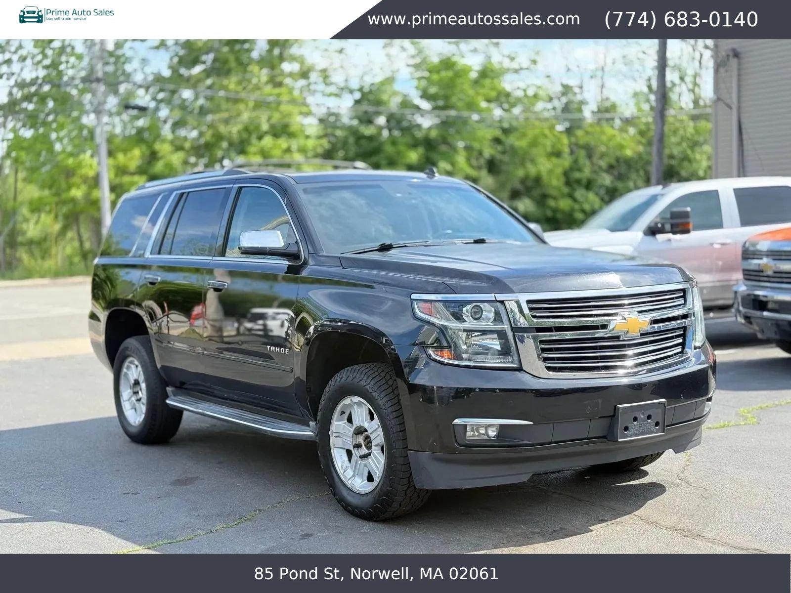 Used 2015 Chevrolet Tahoe LTZ AWD/4WD image 1