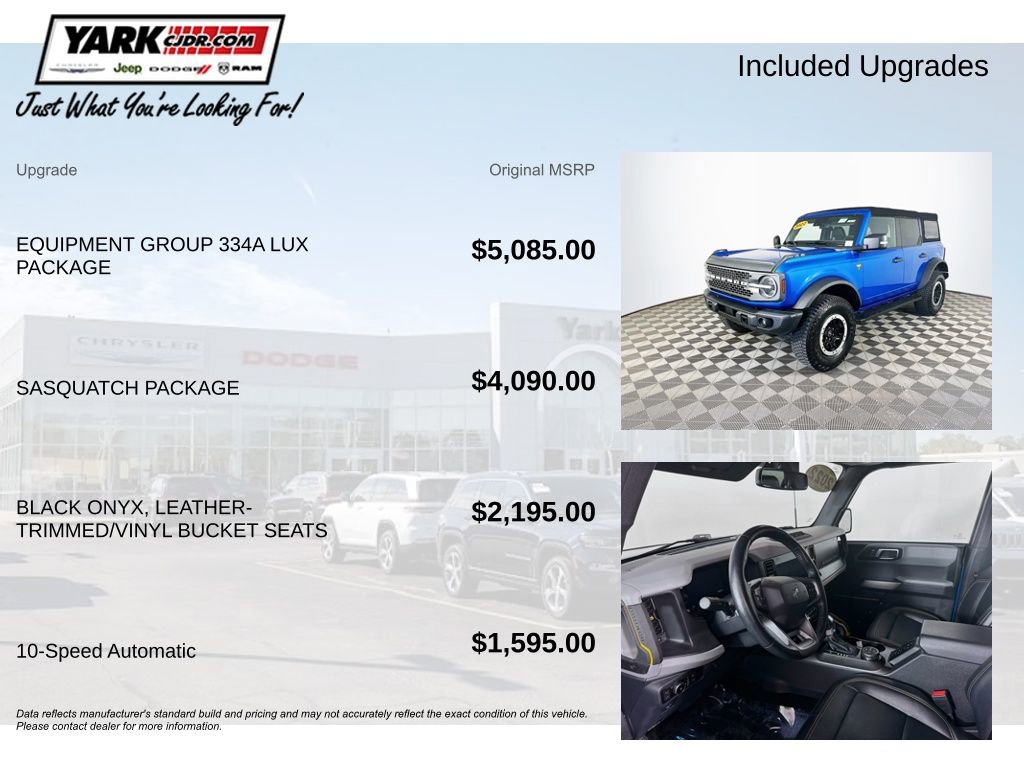 Used 2022 Ford Bronco Badlands AWD/4WD image 5