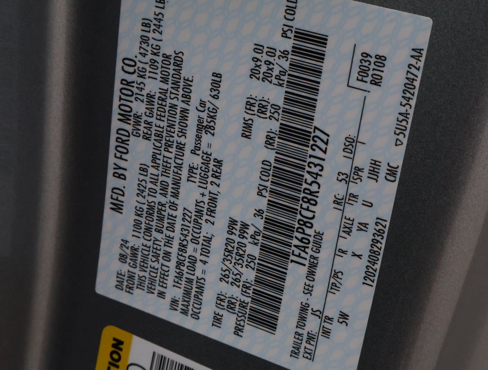 Used 2024 Ford Mustang GT Premium image 21