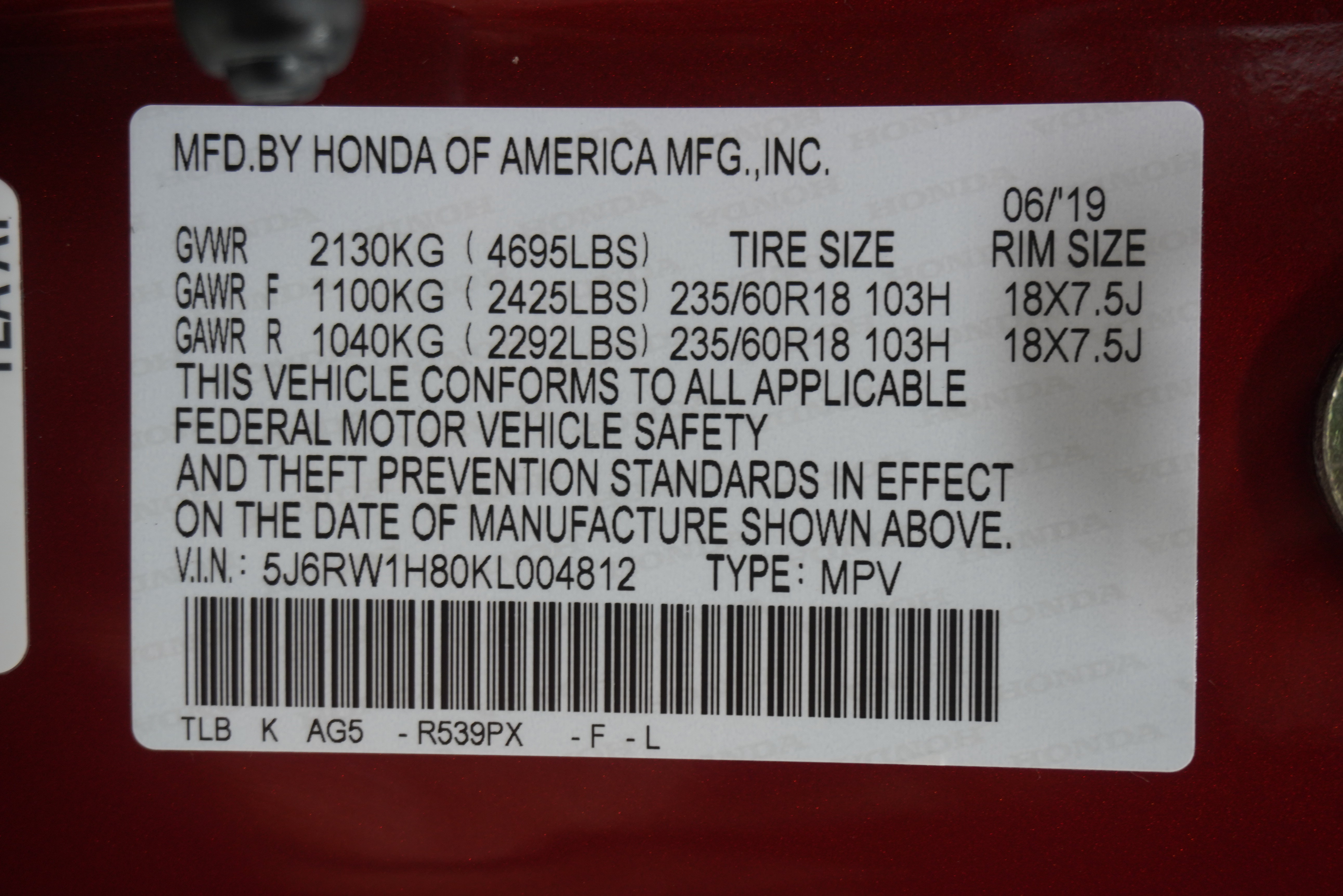 Used 2019 Honda CR-V EX-L image 33