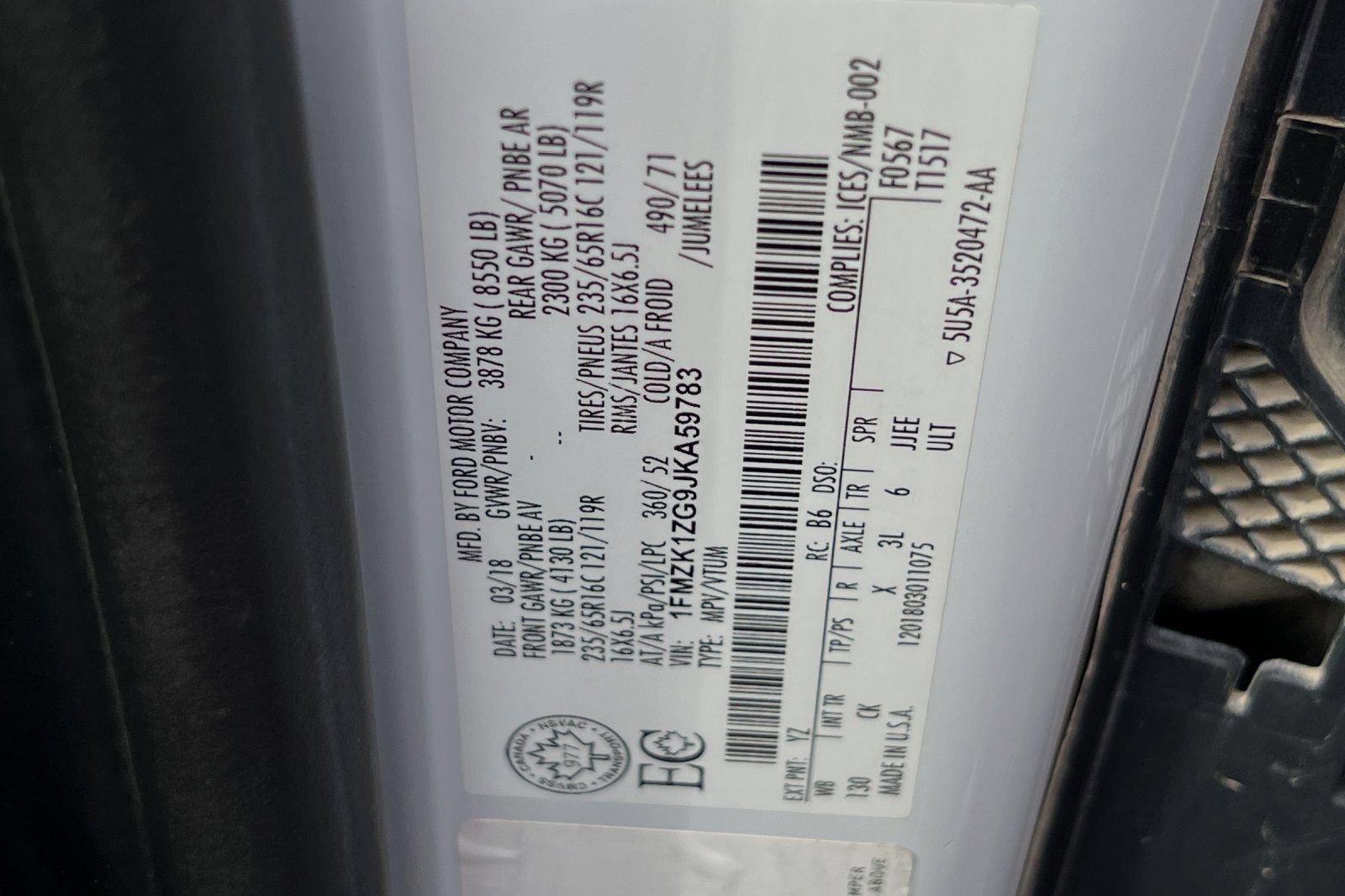 Used 2018 Ford Transit 150 XLT image 28