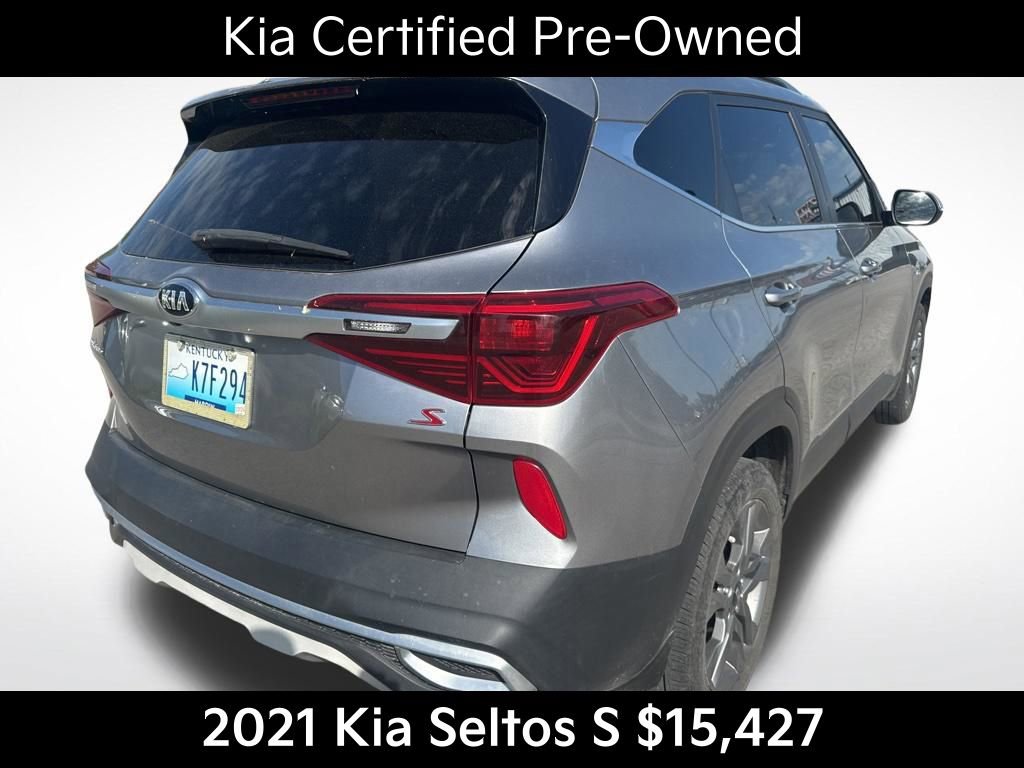 Certified 2021 Kia Seltos S image 4