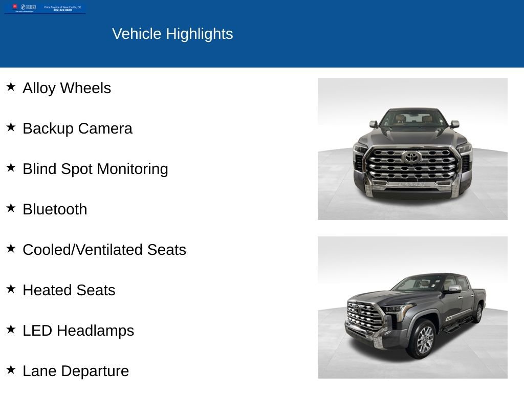 Used 2024 Toyota Tundra 1794 Edition image 2