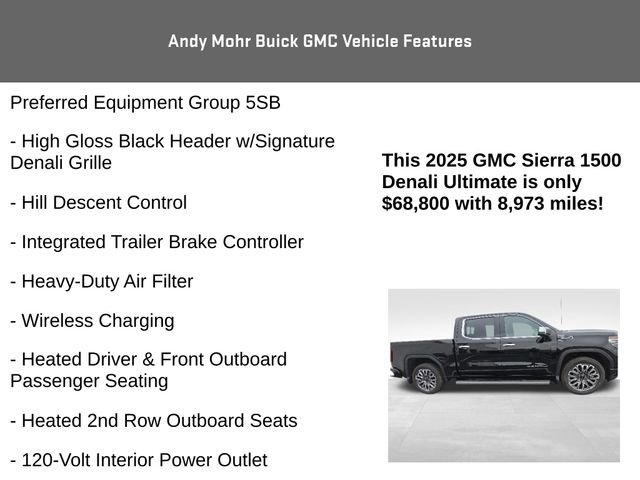 Used 2025 GMC Sierra 1500 Denali Ultimate AWD/4WD image 15