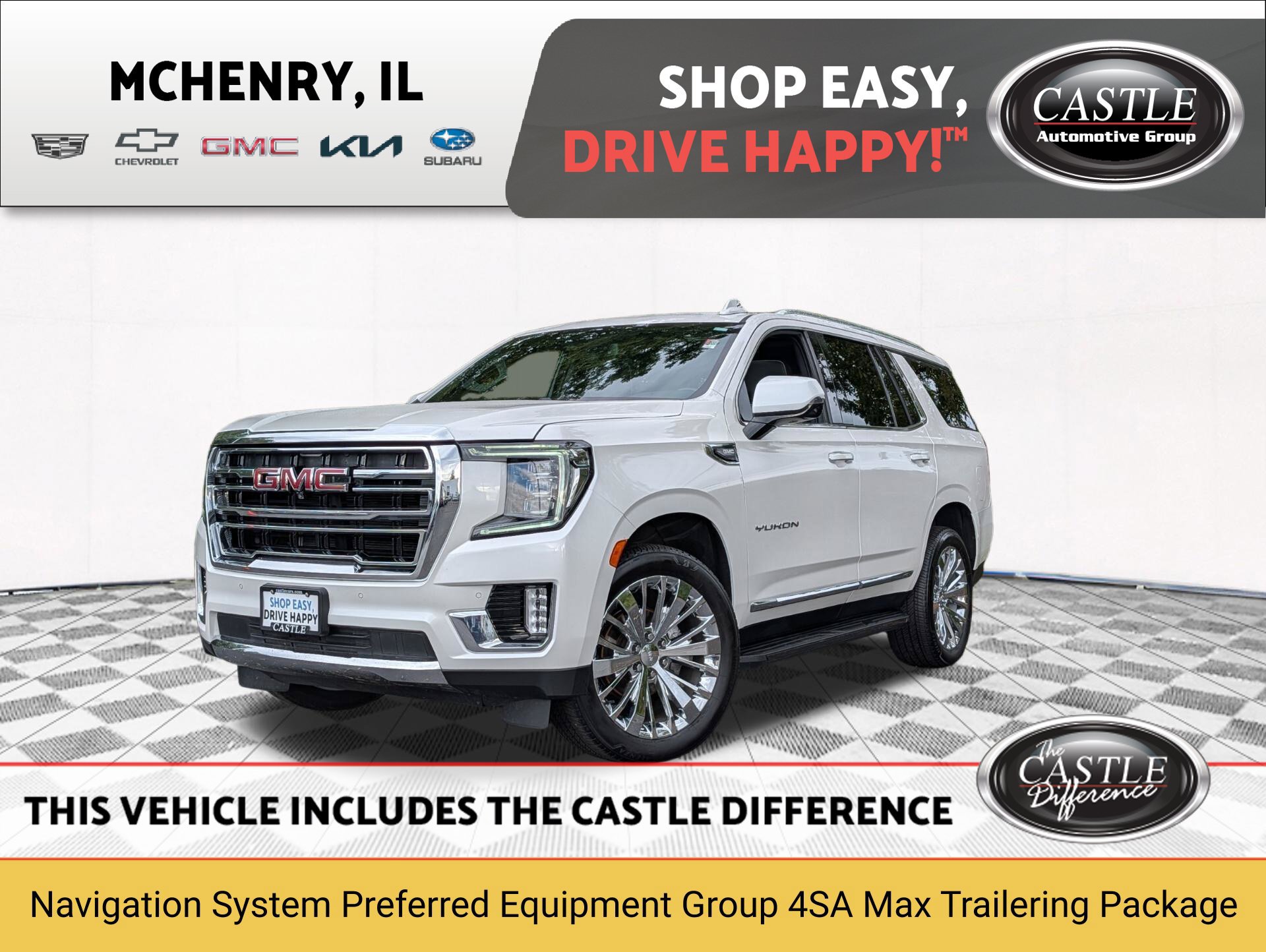 Used 2022 GMC Yukon SLT w/ SLT Premium Package AWD/4WD image 1