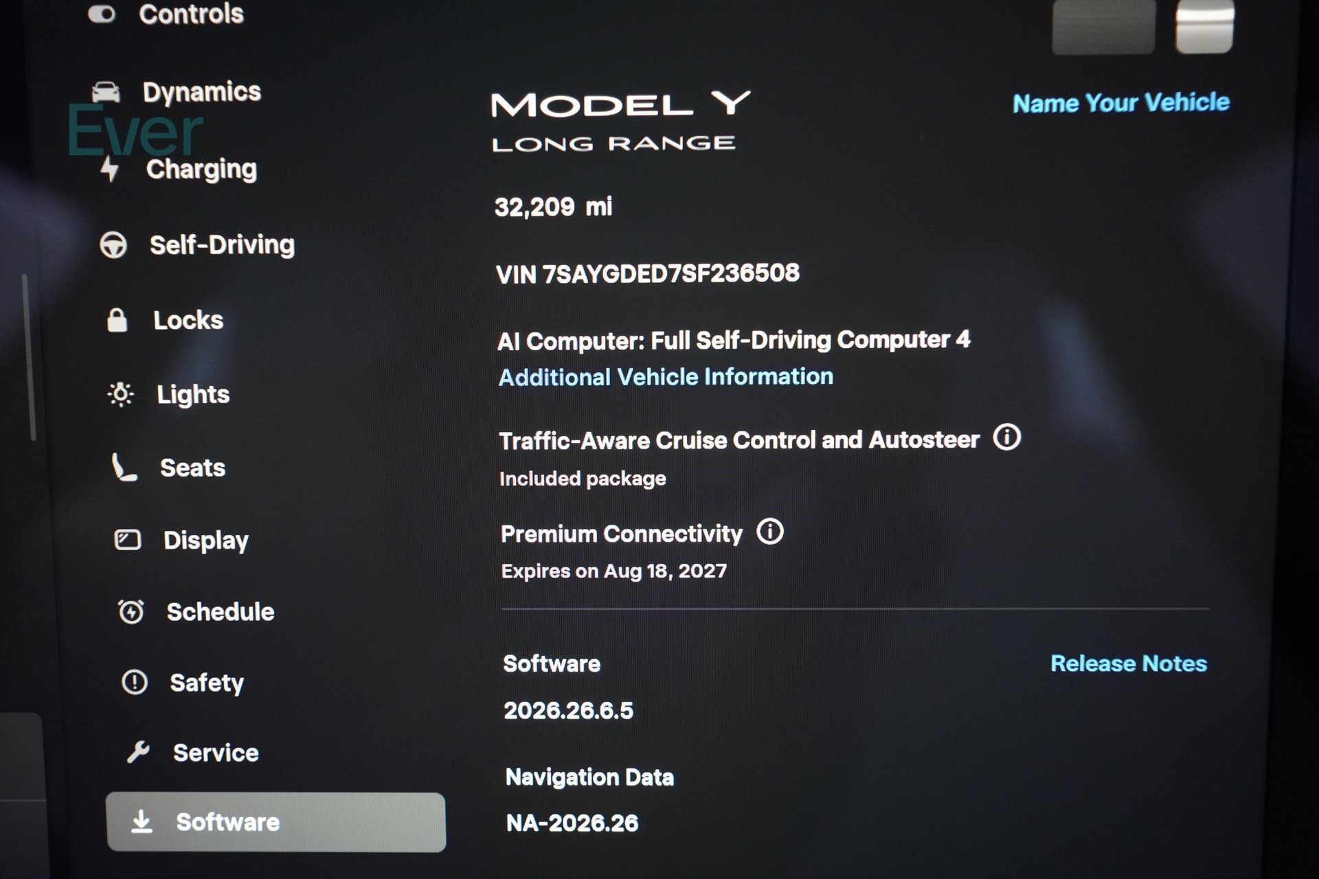 Used 2025 Tesla Model Y Long Range RWD image 7