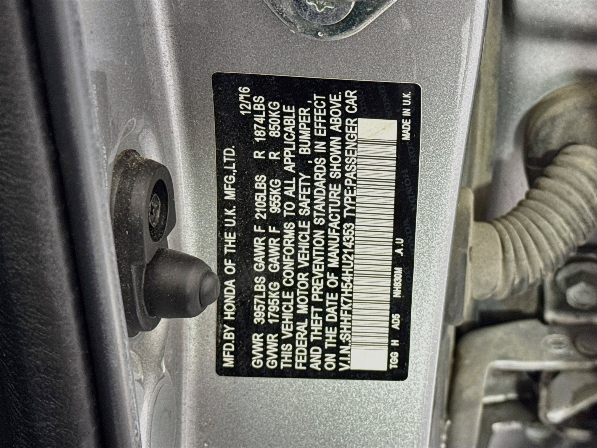 Certified 2017 Honda Civic EX image 31