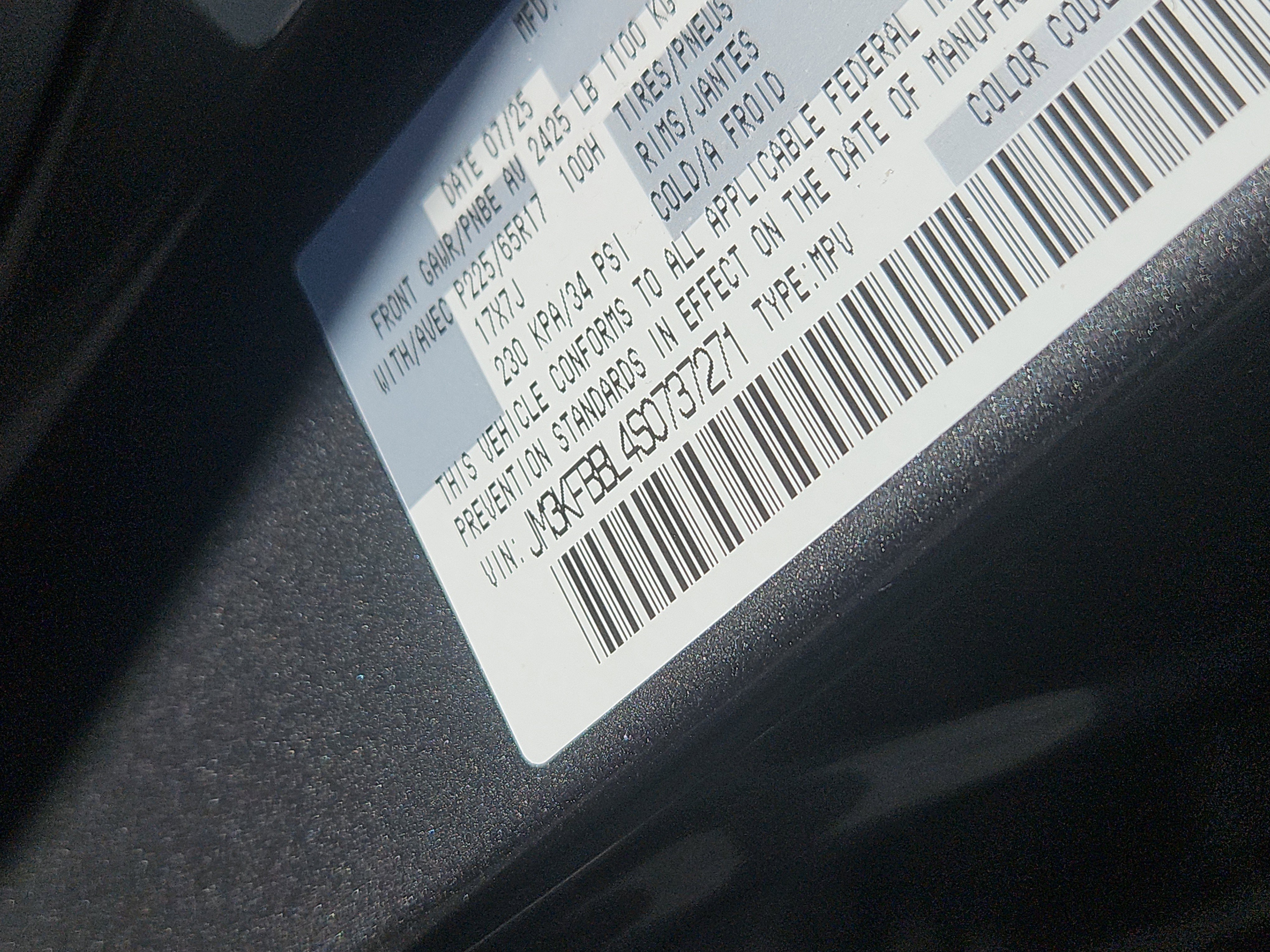 Certified 2025 MAZDA CX-5 AWD 2.5 S w/ Select Package image 7