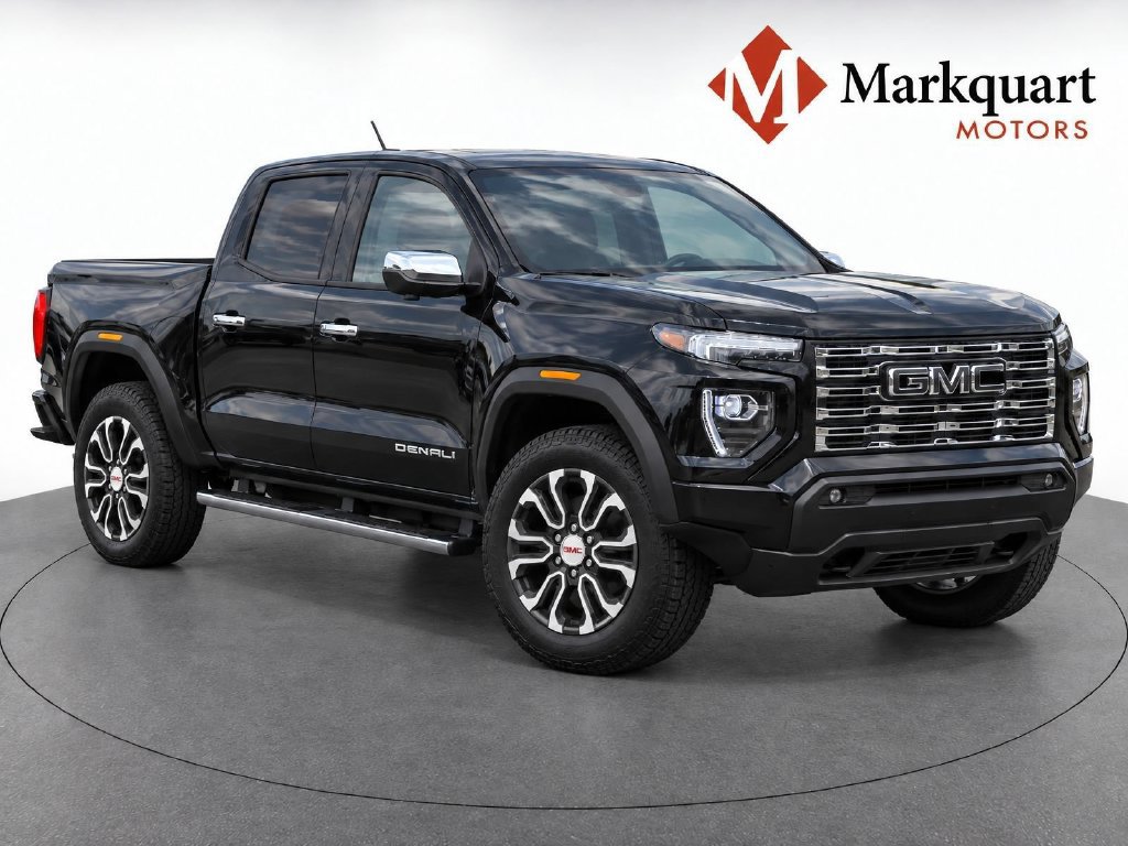 New 2026 GMC Canyon Denali w/ LPO, Black Badging Package AWD/4WD 360° Tour