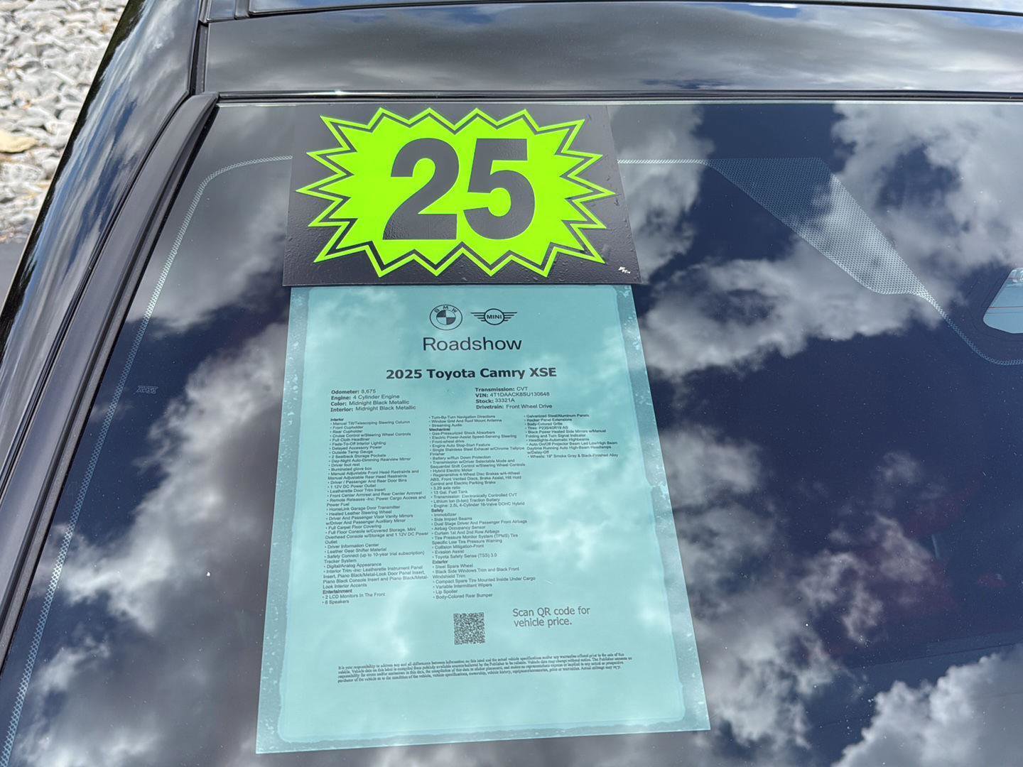 Used 2025 Toyota Camry XSE FWD image 20