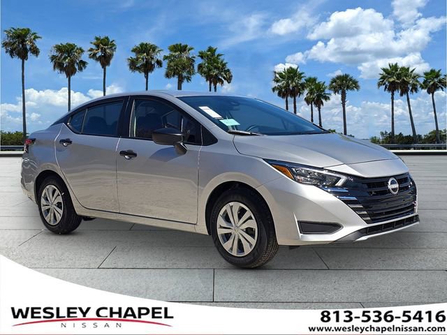 New 2025 Nissan Versa S w/ Trunk Package