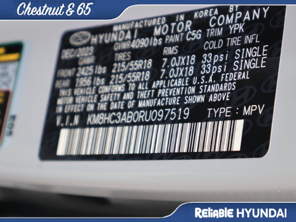 Certified 2024 Hyundai Kona SEL w/ Convenience Package FWD image 42