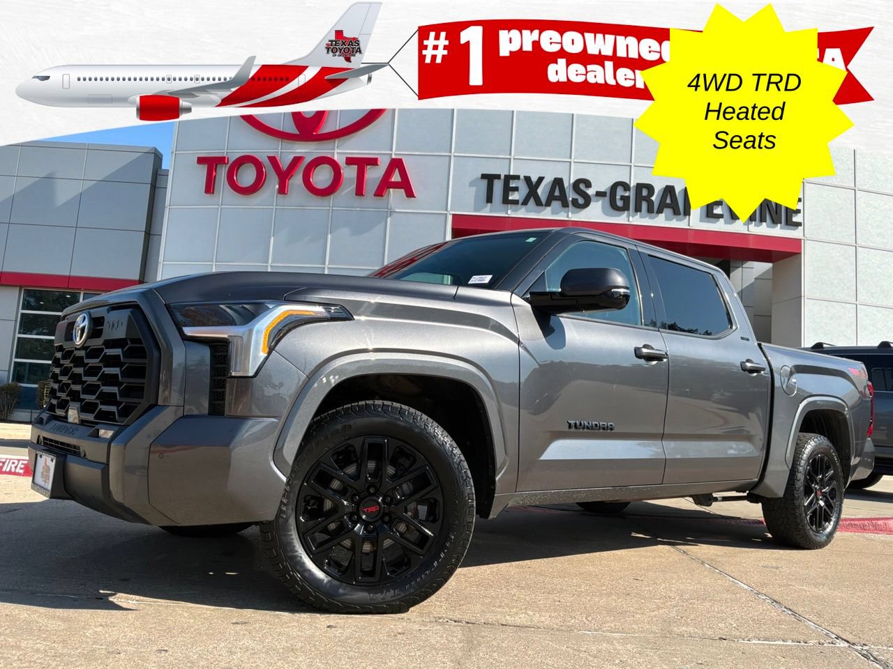 Used 2023 Toyota Tundra SR5 w/ TRD Sport Premium Package AWD/4WD video 1