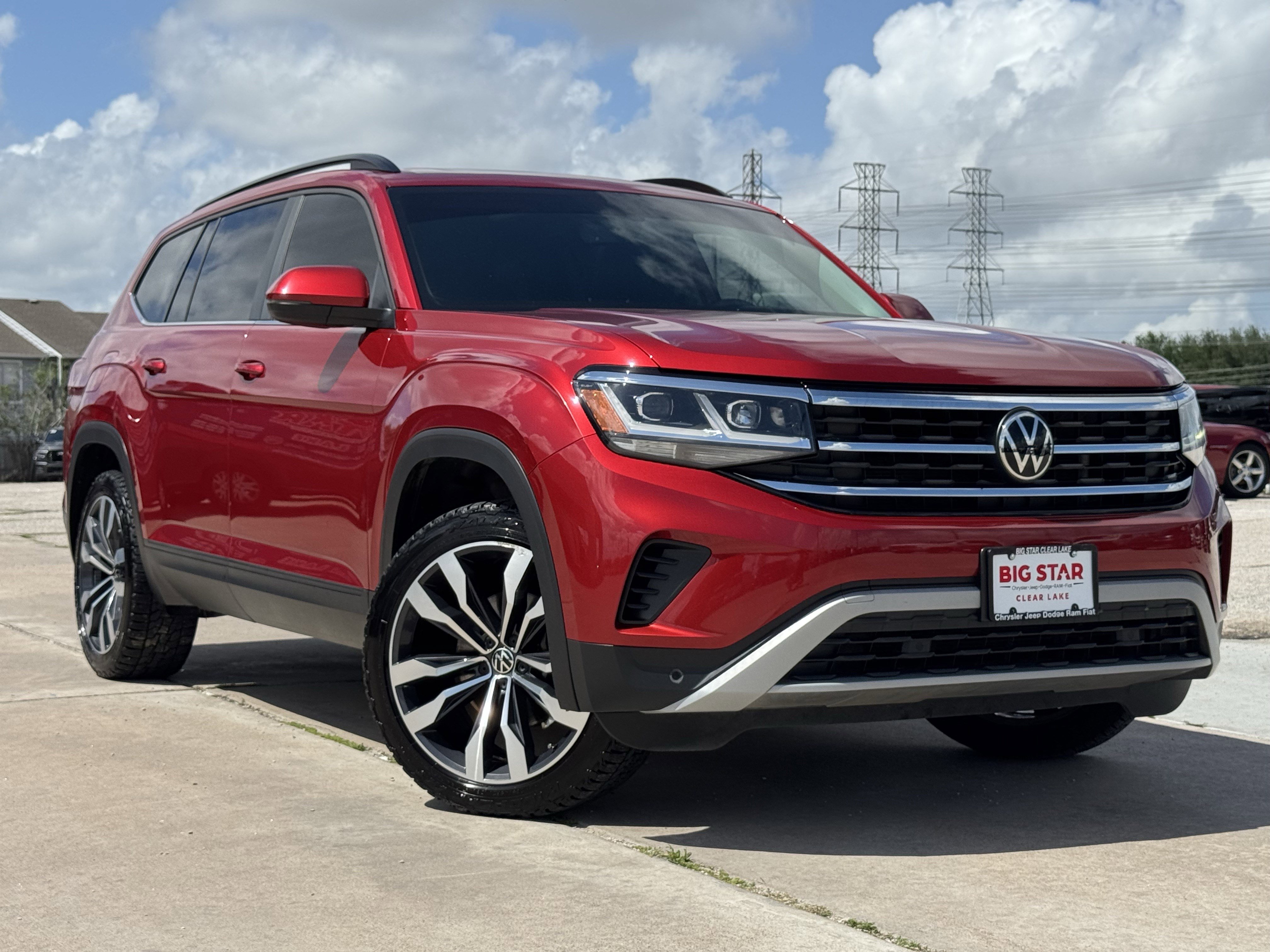 Used 2022 Volkswagen Atlas SE w/ Panoramic Sunroof Package AWD/4WD video 2