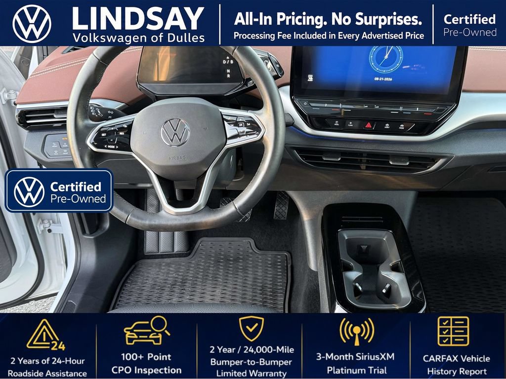 Certified 2022 Volkswagen ID.4 Pro S AWD/4WD image 11