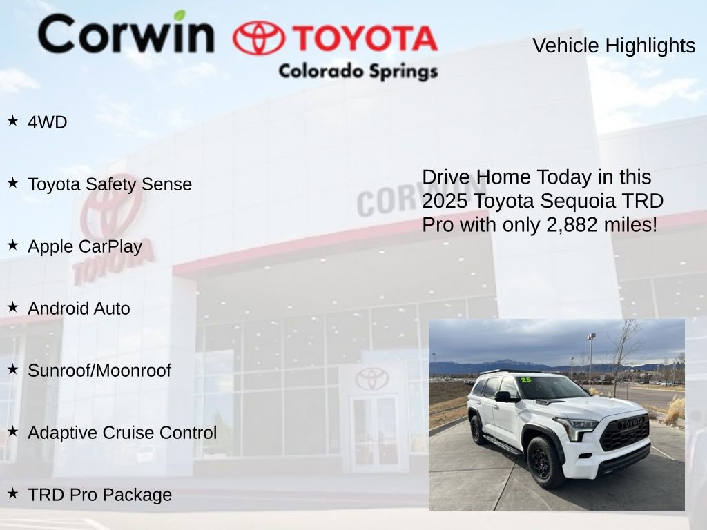 Used 2025 Toyota Sequoia TRD Pro image 7