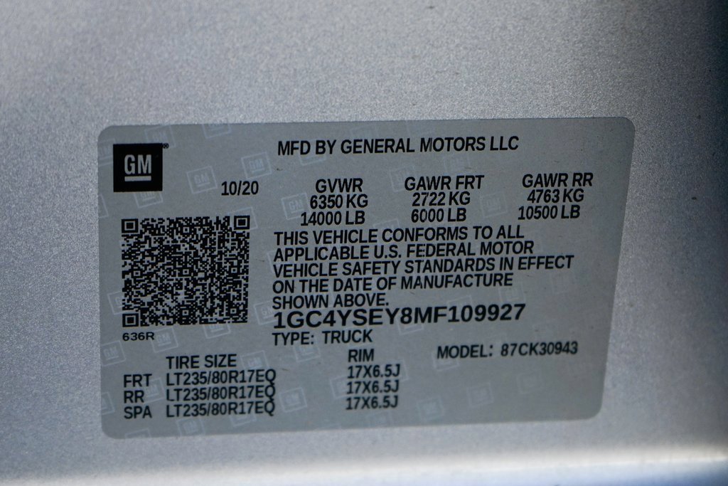 Used 2021 Chevrolet Silverado 3500 W/T w/ WT Convenience Package image 47