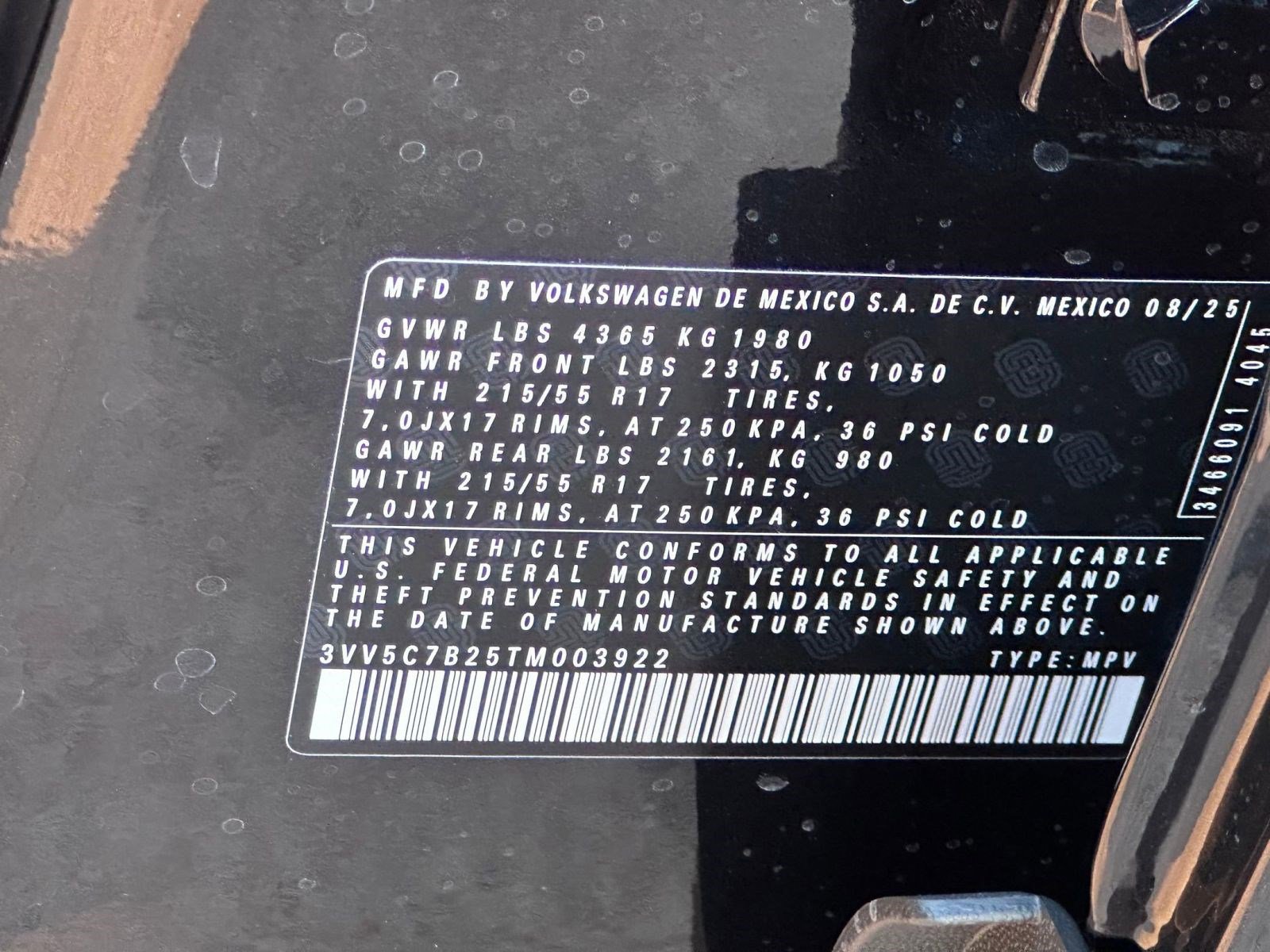 New 2026 Volkswagen Taos S image 19